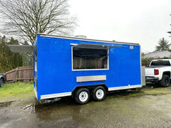 New Blue Food Trailer ** FULLY EQUIPPED & CERTIFIED **