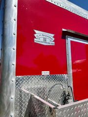 Red Trailers Combo 21 ft Burgundy & 18 ft Red