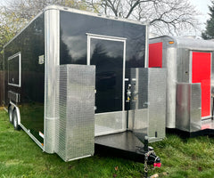 16 & 18 x 8.5 Black/White  Trailers- Inventory