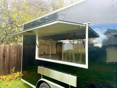 16 & 18 x 8.5 Black/White  Trailers- Inventory