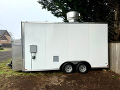 16 & 18 x 8.5 Black/White  Trailers- Inventory