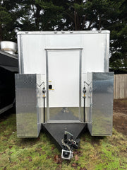 New 16x8 White Food Trailer ** FULLY EQUIPPED & CERTIFIED **