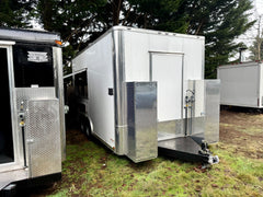 16 & 18 x 8.5 Black/White  Trailers- Inventory