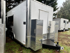 16 & 18 x 8.5 Black/White  Trailers- Inventory