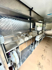 New 16x8 White Food Trailer ** FULLY EQUIPPED & CERTIFIED **