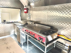 New 16x8 White Food Trailer ** FULLY EQUIPPED & CERTIFIED **