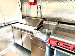New 16x8 White Food Trailer ** FULLY EQUIPPED & CERTIFIED **