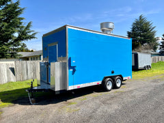 New Blue Food Trailer ** FULLY EQUIPPED & CERTIFIED **