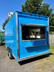 New Blue Food Trailer ** FULLY EQUIPPED & CERTIFIED **