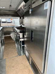 18Ftx8 Metallic Grey Food Trailer