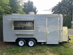 16x8 Light Grey Trailer - Semi Custom build