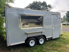 16x8 Light Grey Trailer - Semi Custom build