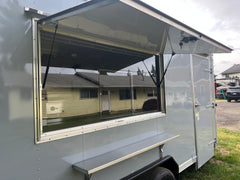16x8 Light Grey Trailer - Semi Custom build