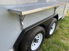 16x8 Light Grey Trailer - Semi Custom build