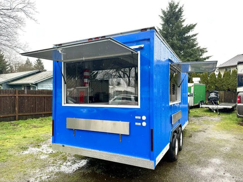 New Blue Food Trailer ** FULLY EQUIPPED & CERTIFIED **