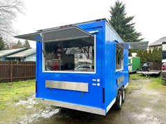 New Blue Food Trailer ** FULLY EQUIPPED & CERTIFIED **